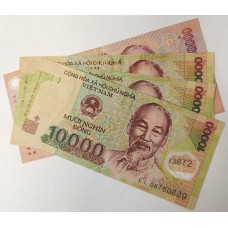 VIETNAM 2003 . TEN THOUSAND 10,000 and FIFTY THOUSAND 50,000 DONG BANKNOTES